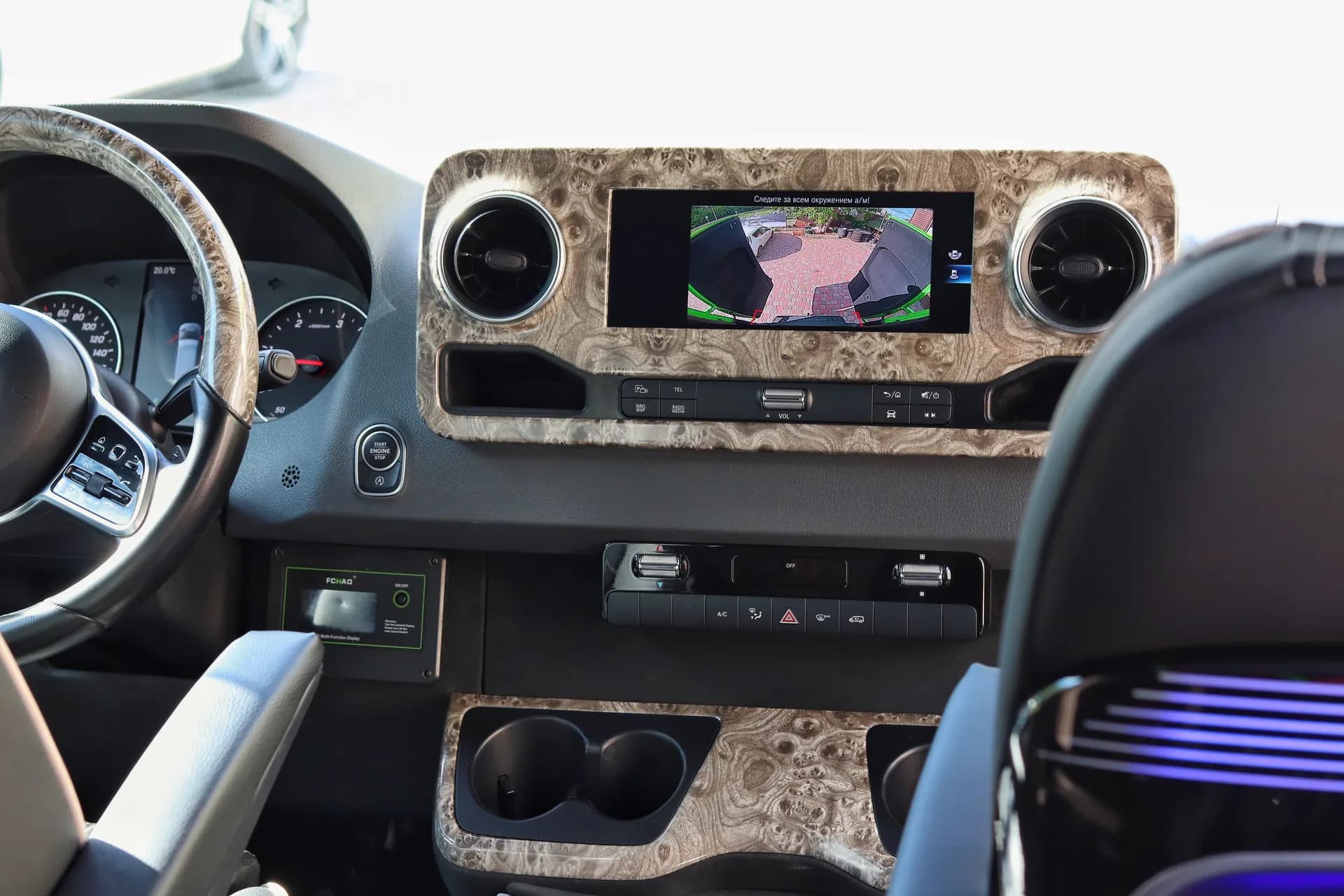 Комплексне переобладнання зеленого Mercedes Sprinter preview 3