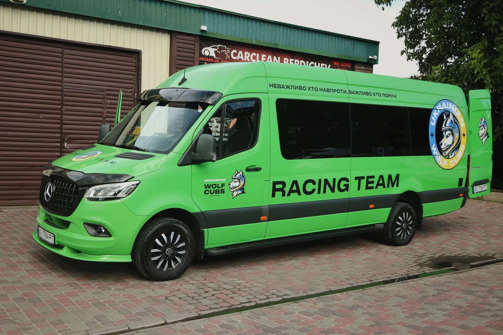 Комплексне переобладнання зеленого Mercedes Sprinter preview 11